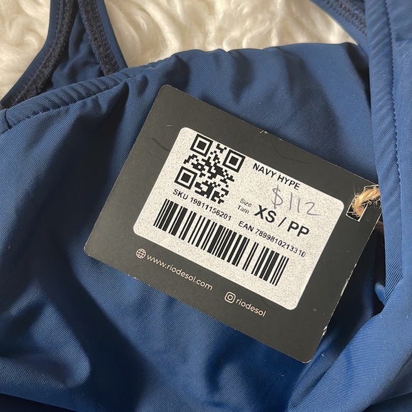 NWT One-Piece Rio De Sol Bathing Suit (XS) - Picture 4 of 5